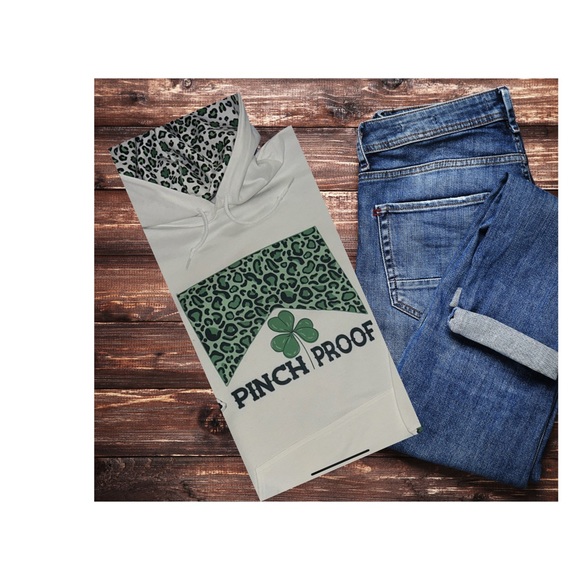 Hand Crafted St. Patrick’s Day Hooodie - Picture 3 of 14